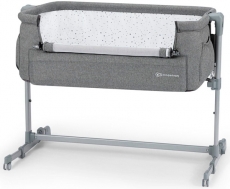 Приставне ліжечко-колиска Kinderkraft Neste Up Gray Melange